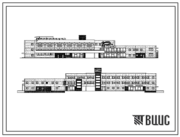 Типовой проект 282-5-51с Гостиница на 100 мест с помещением дополнительного обслуживания и комплексным предприятием общественного питания. Для строительства в 4А и 4Г климатических подрайонах сейсмичностью 7, 8 и 9 баллов