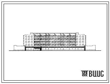 Типовой проект 114-132-4с Пятиэтажный четырехсекционный 40-квартирный жилой дом со встроенно-пристроенным магазином «Товары для детей». Для строительства в IIIА, IIIБ и IIIВ климатических подрайонах сейсмичностью 7 баллов.