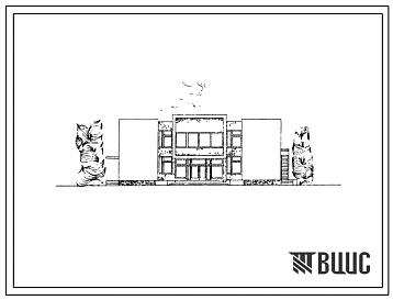 Типовой проект 285-1-113с Сельский дом дыта на 15 рабочих мест. Для строительства в IIIБ климатическом подрайоне сейсмичностью 7 и 8 баллов.
