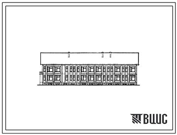 Типовой проект 211-1-344с.86 Детские  ясли - сад на 95 мест. Сейсмичность 7, 8, 9 баллов. Здание двухэтажное. Стены из керамзитобетонных панелей.