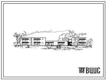 Типовой проект 215-1-137с Детские ясли-сад на 160 мест для строительства в 3Б климатическом подрайоне сейсмичностью 7 и 8 баллов