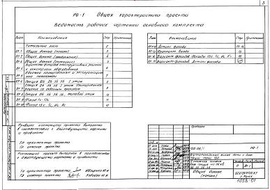 Альбом 3 Общая характеристика проекта (РО-1)