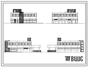 Типовой проект IX-17-42 Столовая-кафе на 180 посадочных мест. Выпуск 1973 года.  для строительства в г. Москве