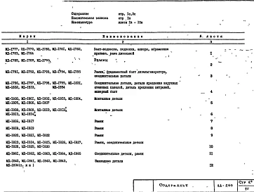 Альбом 1 Рабочие чертежи