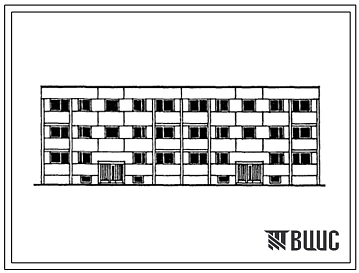 Типовой проект 113-23-75.85 3-этажный 2-секционный жилой дом на 15 квартир. Для строительства во 2Б и 2В климатических подрайонах Эстонской ССР.