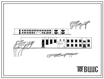 Типовой проект 224-2-3 Здание детской музыкальной школы на 312 учащихся и музыкального училища на 360 учащихся для строительства во 2 и 3 строительно-климатических зонах.