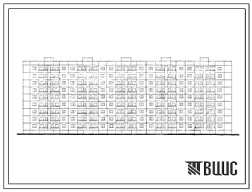 Типовой проект 111-127-21с/1 Девятиэтажный пятисекционный дом на 90 квартир (двухкомнатных 2Б-18, трехкомнатных 3А-18, 3Б-18, четырехкомнатных 4Б-18, пятикомнатных 5А-18). Для строительства в 4Б климатическом подрайоне грузинской ССР сейсмичностью 7 балло