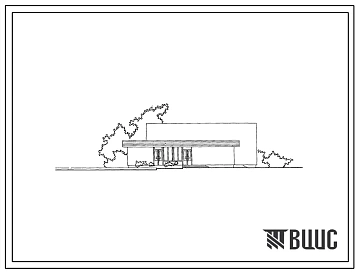Типовой проект 264-12-123 Бригадный дом с залом на 100 мест для строительства в 1В и 2В климатических подрайонах