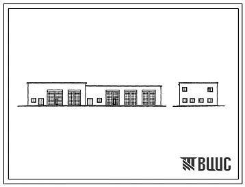 Типовой проект 816-1-26 Мастерская ремонтно-технической базы отделений (бригад) до 40 тракторов с теплой стоянкой 12 тракторов и электродной котельной