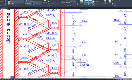 Архитектурно-строительная чать выше отм.0.00 .Основные чертежи в формате DWG