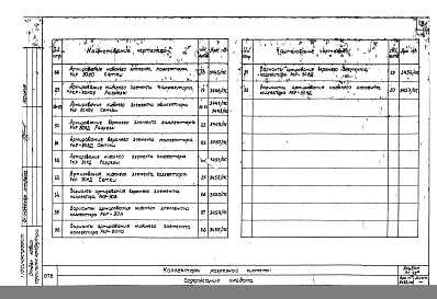 Альбом 1 Рабочие чертежи.
