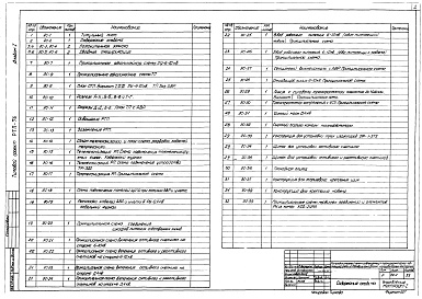 Альбом 1 Электротехническая часть. РТП с РУ-6-10кВ из камер серии КСО-2УМ3